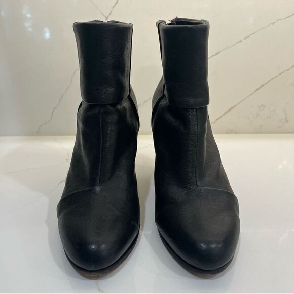 rag & bone Black Leather Ankle Booties - Picture 4 of 8